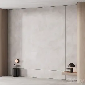 Wall composition bedroom headboard kit
